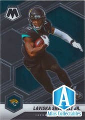 Laviska Shenault Jr. 2021 Mosaic Football NFL Chrome Base Card #101 Jaguars